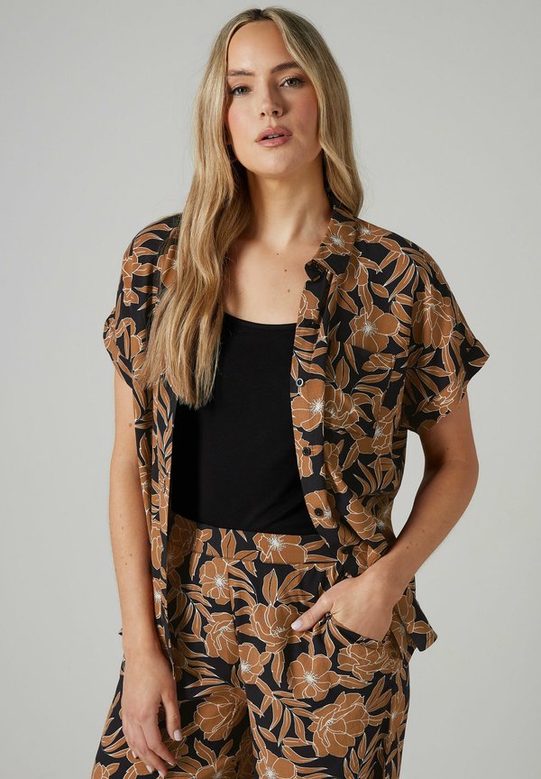 FLORAL PRINT - Hemdbluse - orange