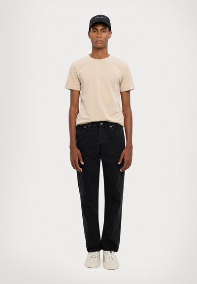 Ksubi ANTI  - Calças de ganga de corte relaxado - black