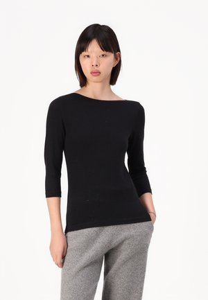 Aware VMFIONA 3/4 BOATNECK NOOS - Pitkähihainen paita - black