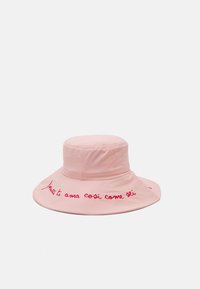 Fiorucci EMBROIDERED BUCKET HAT - Klobúk - baby pink