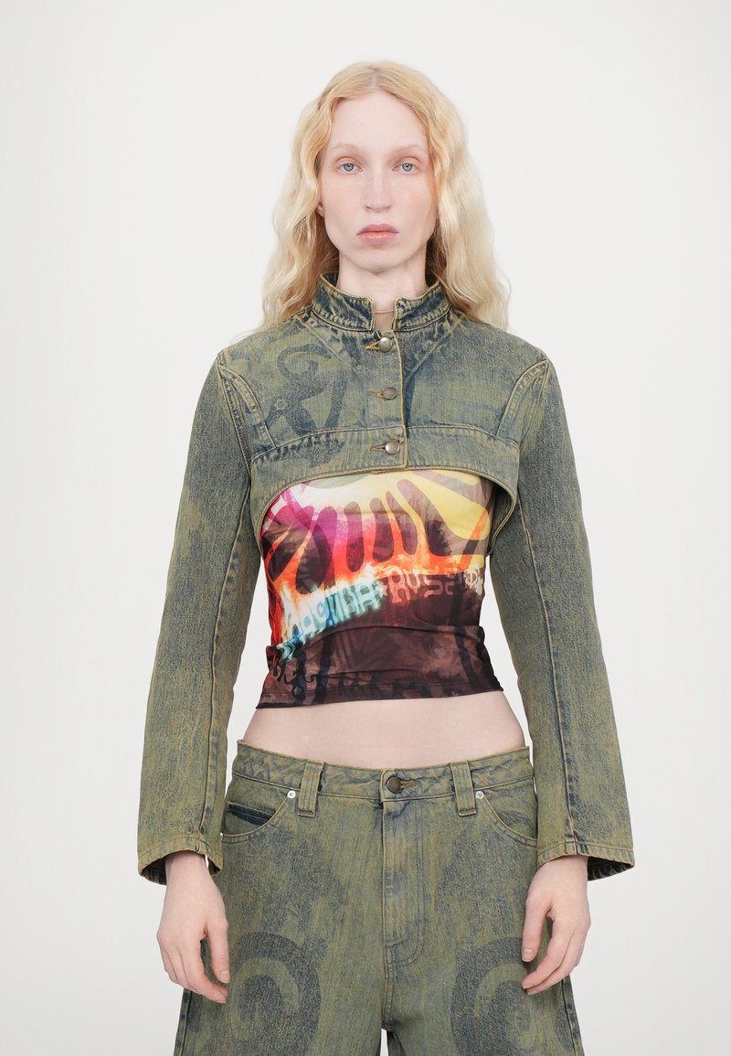 Paolina Russo Giacca di jeans - sand