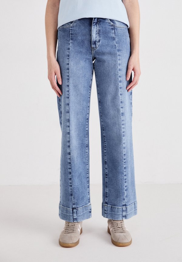 ONLJUICY PLEAT WIDE - Wide Leg