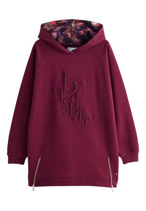 B by Ted Baker LONGLINE - Kapuzenpullover - aubergine purple