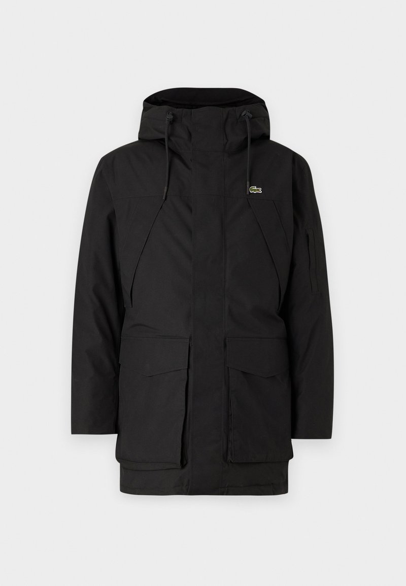 Lacoste Wintermantel zwart