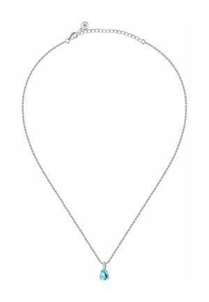 Necklace - hellblau silver-coloured