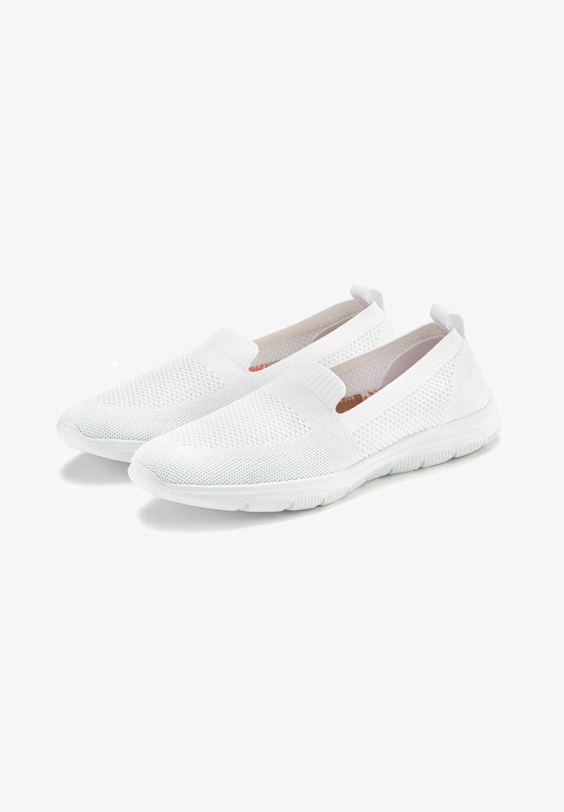 LASCANA Loaferit/pistokkaat - white