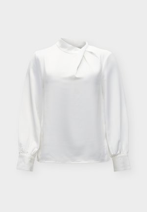Anna Field by Zalando, ADAPTIVE SATIN BLOUSE - T-shirt à manches longues - cloud dancer tcx
