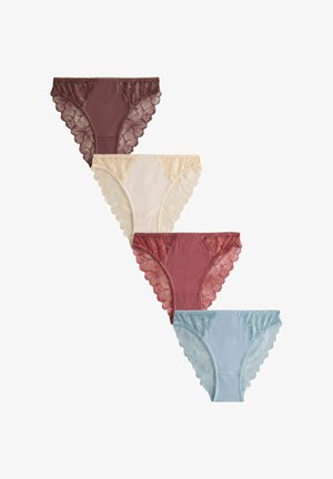 Next, 5 PACK - Brazilian-püksikud - chocolate nude berry blue pastel rose nude