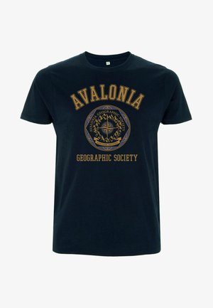 Disney STRANGE WORLD GEOGRAPHIC SOCIETY - T-shirt z nadrukiem