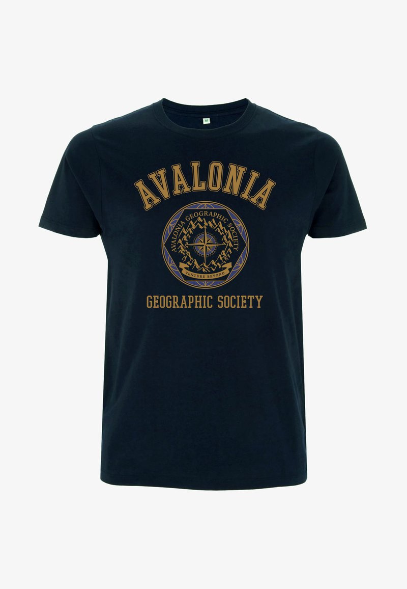 Disney STRANGE WORLD GEOGRAPHIC SOCIETY - T-shirt z nadrukiem