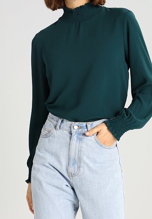 Blouse - dark green