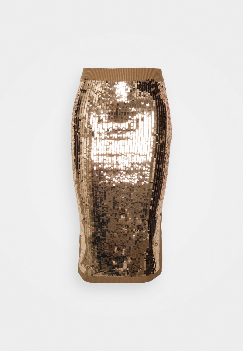 LIU JO Kokerrok goudkleurig LIU JO Kokerrok goudkleurig