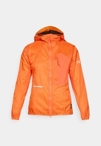 EIGER NORDWAND ADVANCED HOODED JACKET WOMEN - Αντιανεμικό μπουφάν - orange
