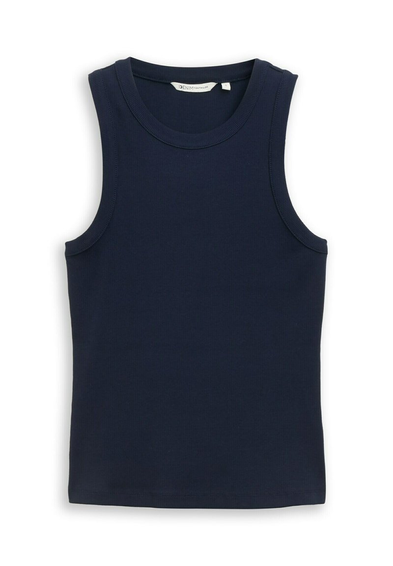 TOM TAILOR DENIM Débardeur - sky captain blue/bleu marine - ZALANDO.FR