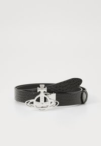 LINE ORB BUCKLE BELT UNISEX - Klassiske belter - black