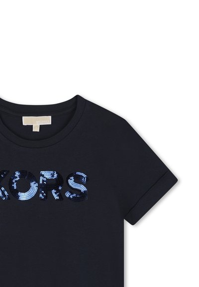 Michael Kors Kids MANCHES COURTES - T-shirt print - bleu cargo