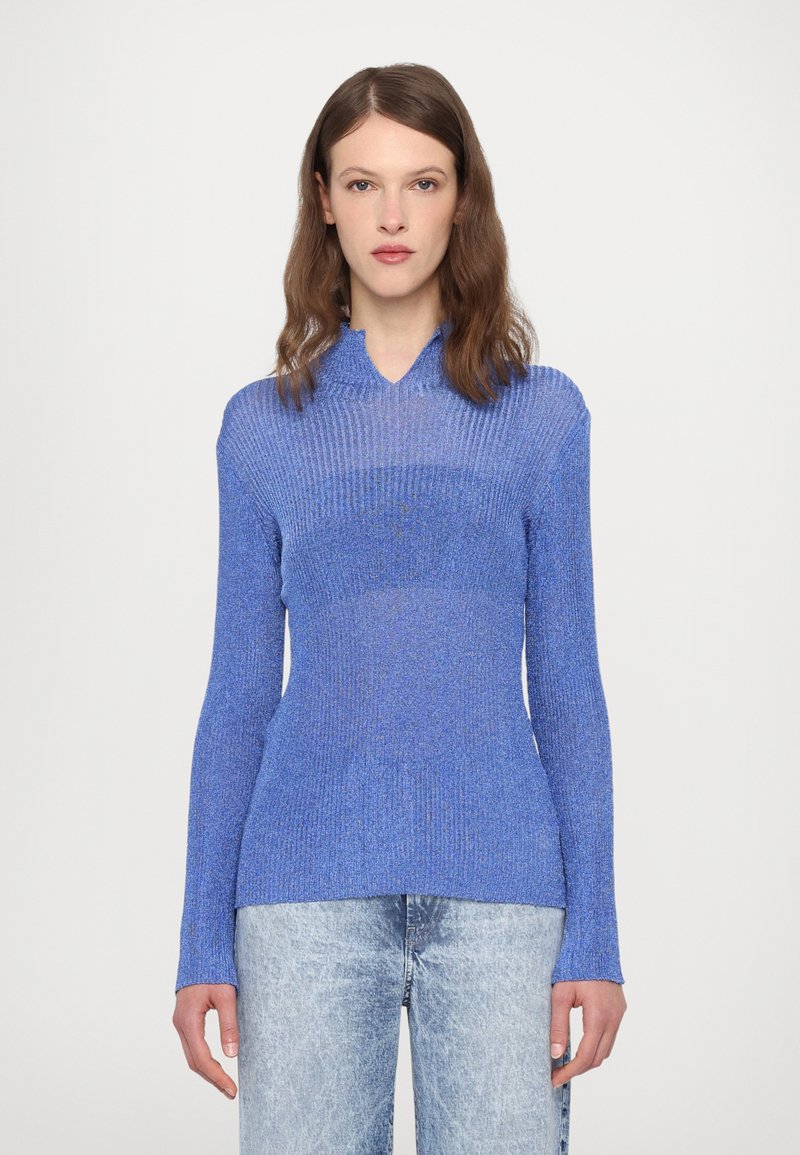 Holzweiler - MOONLIGHT TURTLENECK - Jersey de punto - blue, Ampliar