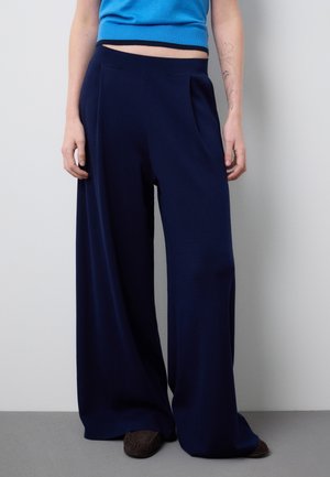 LOOSE FIT  - Pantalones - navy blue