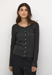 Culture ANNEMARIE - Vest - raven melange