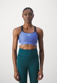 Under Armour HIGH - Sujetadores deportivos con sujeción alta - starlight/black/celeste