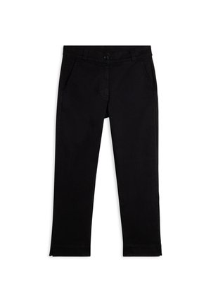CROPPED SLIM FIT IN ELASTICIZZATO - Jean slim - black denim
