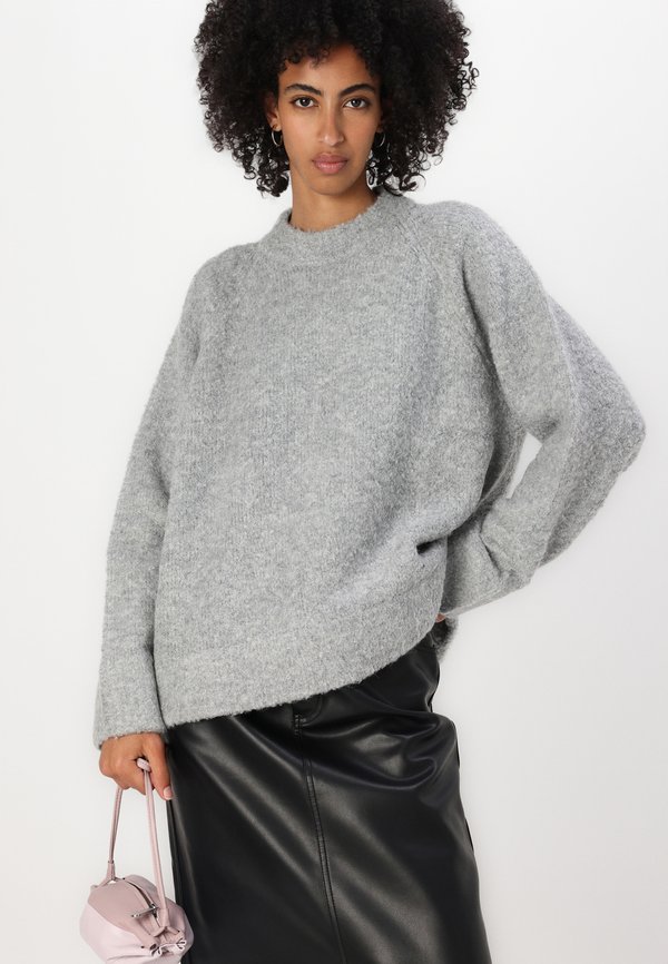 GARNET CURLY  - Jumper - sharkskin4