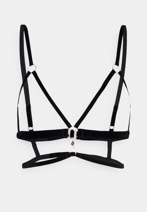Bluebella, SIMONE OPEN SOFT BRA - Triangel BH - Black/Gold