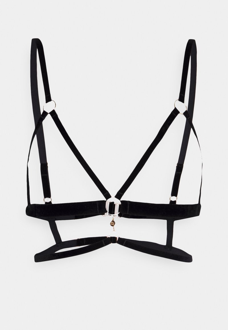 Bluebella SIMONE OPEN SOFT BRA - Triangel-BH - black/gold
