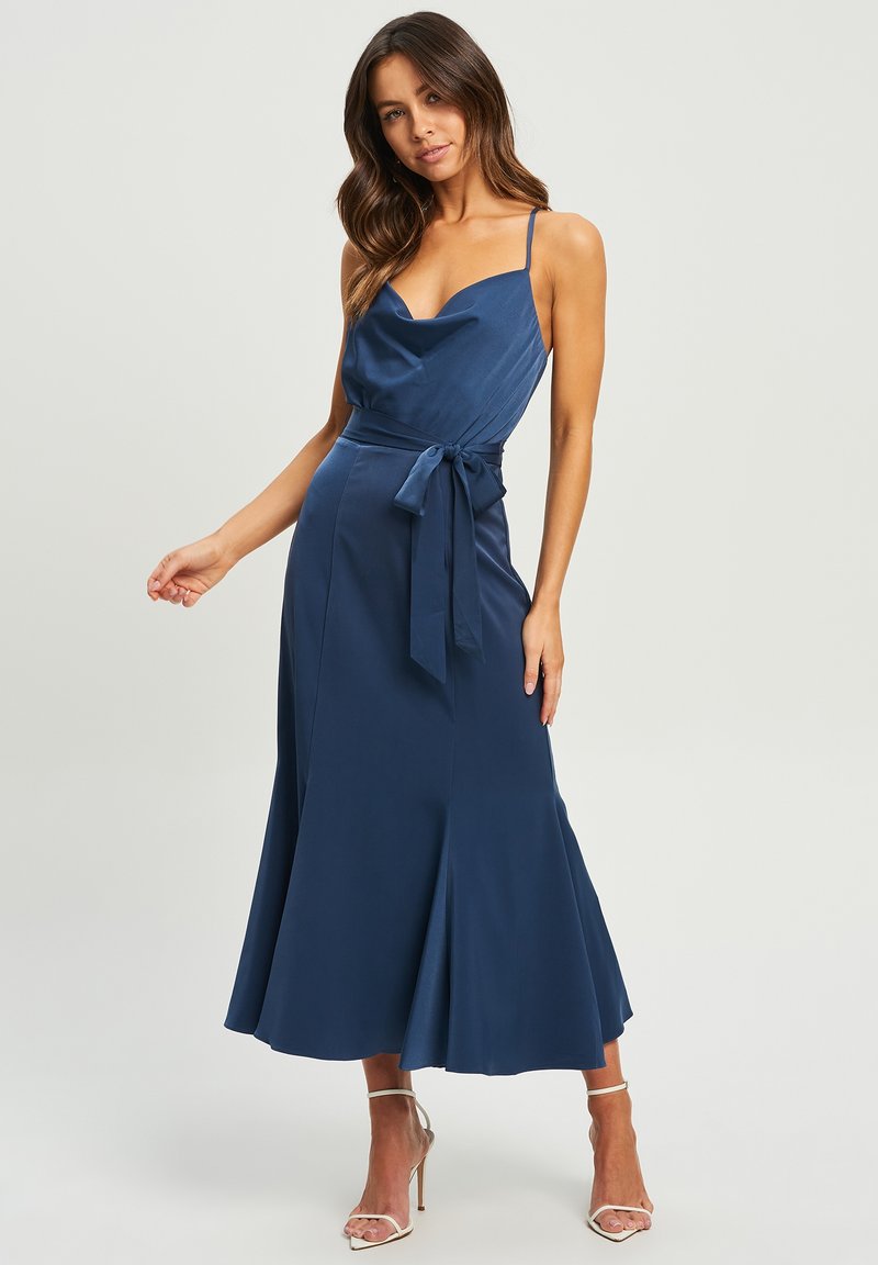 CHANCERY MIDI Cocktail dress / Party dress petrol blue/blue