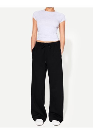 Bershka, Pantalon de survêtement - black