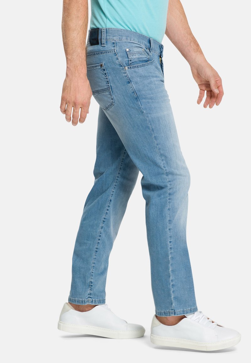 Herren Skinny Fit | Pioneer Authentic Jeans RANDO Jeans Straight Leg light blue used buffies/hellblau - CM43534 Herren Skinny Fit | Pioneer Authentic Jeans RANDO Jeans Straight Leg light blue used buffies/hellblau - CM43534