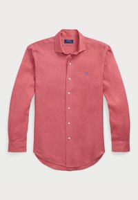 SLIM FIT LINEN SHIRT - Skjorter - adirondack berry