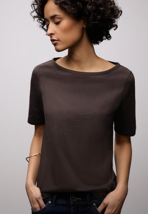 Camiseta básica - braun