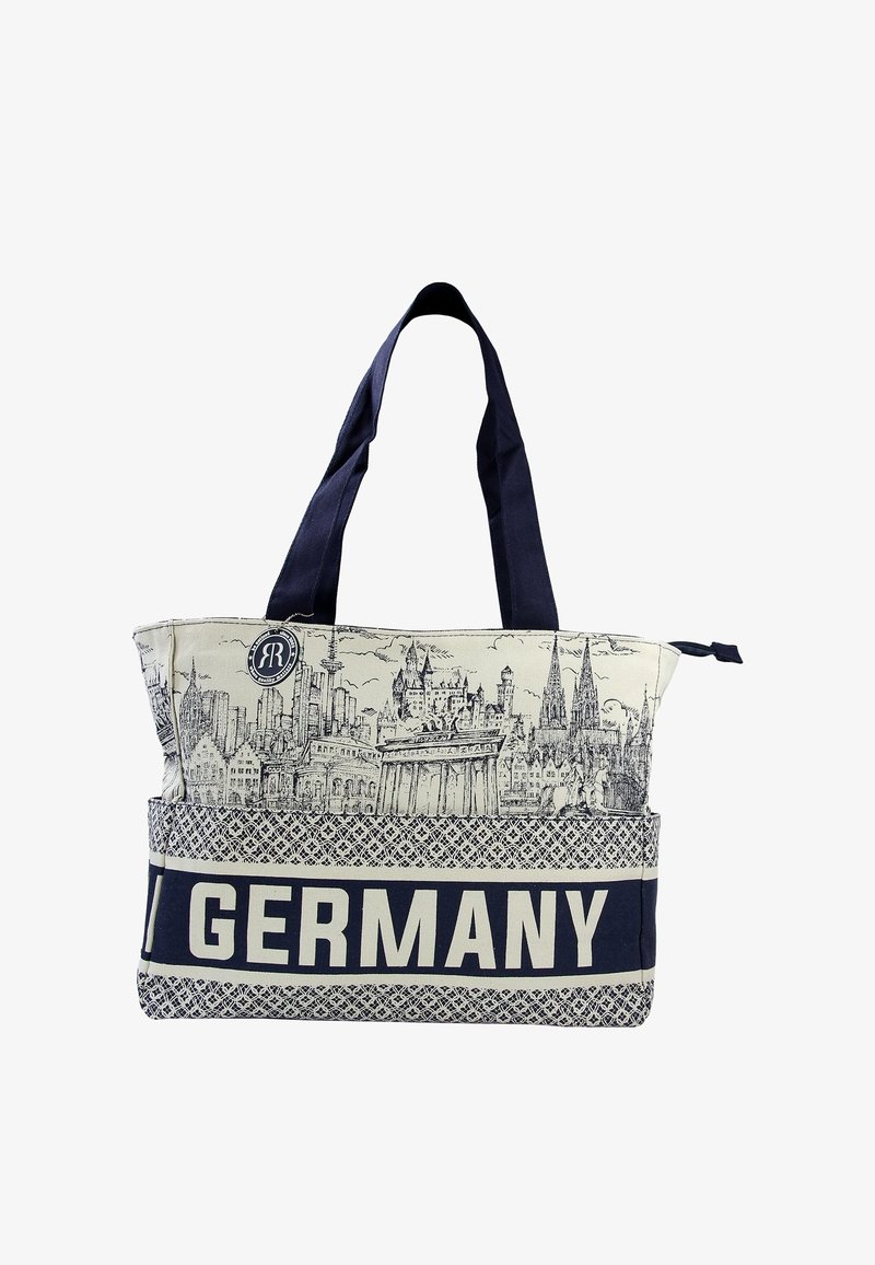 Robin Ruth Germany Robin Ruth GERMANY KOLLEKTION - Shopping Bag - navy, beige/dunkelblau ...