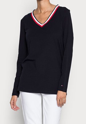 Tommy Hilfiger T-shirt à manches longues - dark blue