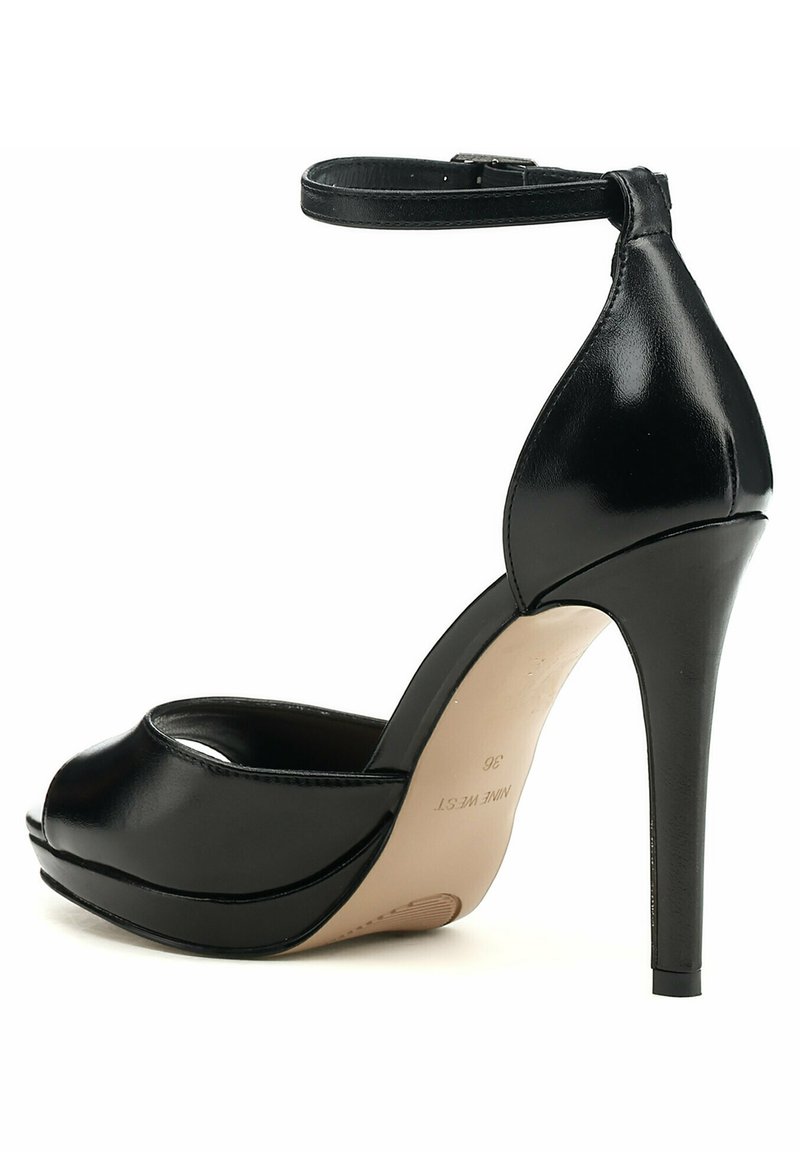Damen Pumps | Nine West BHOY Riemensandalette black/schwarz - KC46053 Damen Pumps | Nine West BHOY Riemensandalette black/schwarz - KC46053