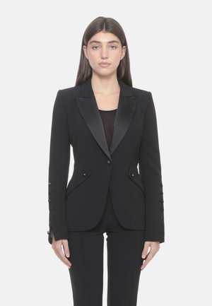 IN CREPE - Blazer - nero