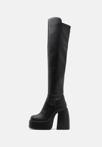 HEART STRETCH BOOT - Plateaulaarzen - black