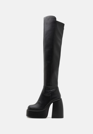 Buffalo HEART STRETCH BOOT - Platvormsaapad - black