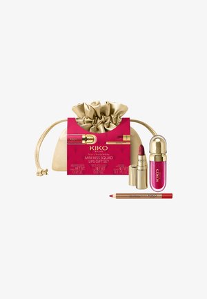 KIKO Milano, TWIST 'N TWINKLE HOLIDAY MINI KISS SQUAD LIP GIFT SET - Set de maquillage - midnight red