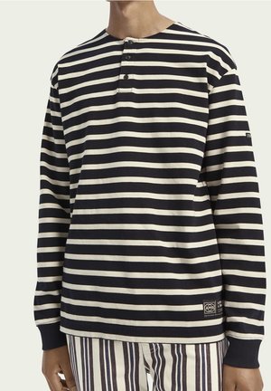Langærmet T-shirt - black