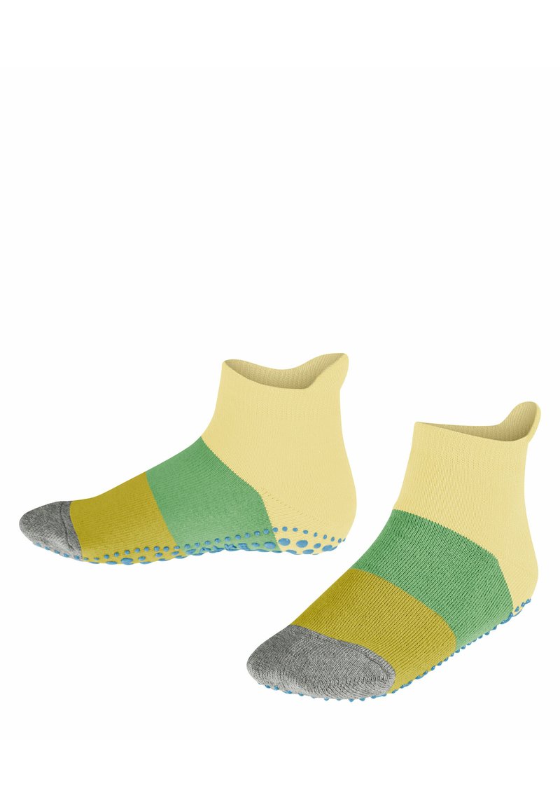 FALKE Colour Block - Chaussettes - hay
