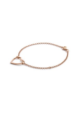 BASIC HEART LOVE - Armband - rosegold coloured