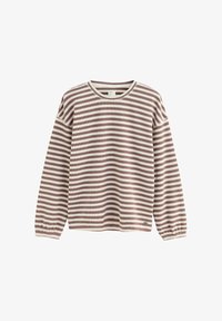 Unselected, mocha brown stripe