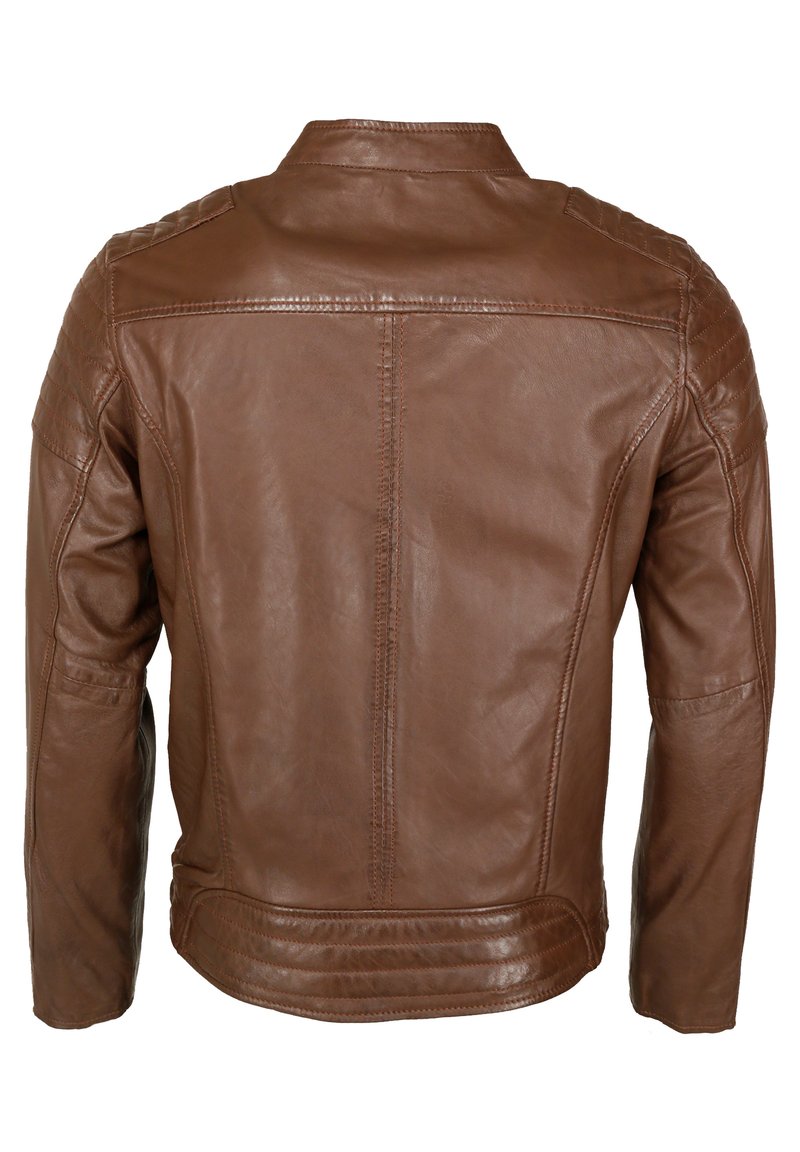 Herren Leichte Jacken | JCC Lederjacke brown/braun - QK21443 Herren Leichte Jacken | JCC Lederjacke brown/braun - QK21443