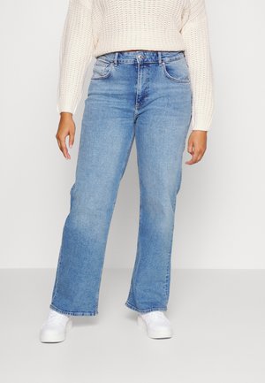 CARJULES WIDE LEG - Jean boyfriend - light blue denim