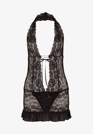LASCANA, NECKHOLDER - AUS SPITZE - Body - black