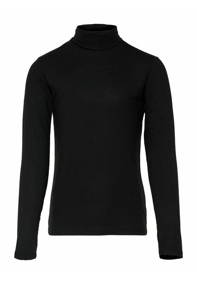 ONLY GIRLS KOGLELA LIFE ROLLNECK - Long sleeved top - black