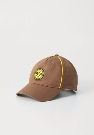BVB KING UNISEX - Article de supporter d'équipe de club - haute coffee/matte gold-coloured