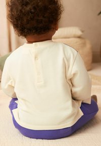 Next 2 PIECE SET - Leggings - Pantaloni - white  blue safari character